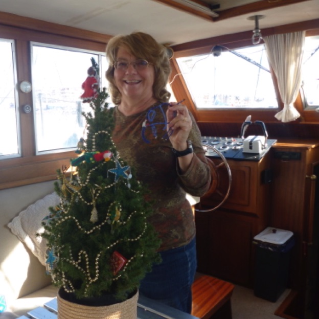 Third Christmas afloat.